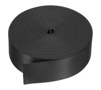 PATIKIL 11 Meters Webbing, 38mm Polypropylene Webbing Strap Heavy Webbing Roll Chair Straps for Indoor Outdoor Climbing DIY Crafting, Black