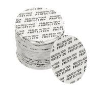PATIKIL 110Pack Foam Lid Liner, 34mm/1.34" PS Foam Resistant Tamper Pressure Sensitive Seal for Bottle Cap Liners Seals