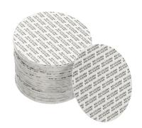PATIKIL 110Pack Foam Lid Liner, 72mm/2.83" PS Foam Resistant Tamper Pressure Sensitive Seal for Bottle Cap Liners Seals