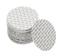 PATIKIL 110Pack Foam Lid Liner, 76mm/2.99" PS Foam Resistant Tamper Pressure Sensitive Seal for Bottle Cap Liners Seals