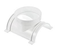 PATIKIL 110x110mm ID PVC Pipe 3-Way Saddle Tee Kit, 1 Pack Fitting Tube Connector Adapter Junction for Garden Irrigation