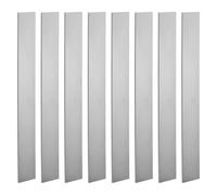 PATIKIL 11176 Steel Flat Bar, 8 Pcs 12" x 1 1/2" x 1/8" Knife Making Steel Iron Stock for Forging Blade Knife Sword Chopper