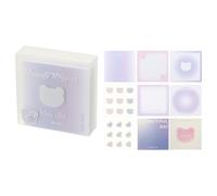 PATIKIL 112 Sheets Colorful Square Sticky Notes, 2.7x2.7 Self-Sticky Note Pads Adhesive Memo Pads Bulk for Home Office Desk Supplies Notebook Journal, Purple