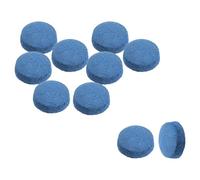 PATIKIL 11mm Dia Pool Cue Tips, 10 Pack Pool Billiard Cue Tips Pool Stick Replacement Tips Pool Stick Tips Snooker Cue Tips, Blue