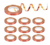 PATIKIL 11yards x 1/5" Curling Ribbons, 10 Rolls Balloon String Ribbon Shiny Metallic Curly Ribbons Roll for Crafts Gift Wrapping Wedding Birthday Party Florist Flowers Decor, Rose Gold