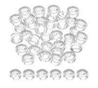 PATIKIL 12.6mm LED Convex Lens, 50 Pack 120 Degree Beam Angle PMMA Acrylic LED Optical Convex Condenser Lens for 1W 3W LED Lamp Beads Infrared Cameras, Transparent