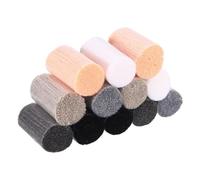 PATIKIL 12 Rolls Latch Hook Yarn, Latch Hook Kit Yarn Precut Hook Rugs Yarn Crochet Colorful for Latch Hook Rug Adults Beginners, Pink White Grey Tone