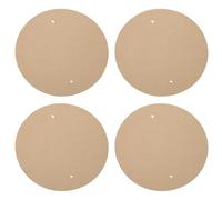 PATIKIL 12" Round Pottery Wheel Bat System, 4 Pcs 2/5" Thick Clay Throwing Head Bats Ceramic Pottery Tools Apart with 10" Pin Holes for Pottery Wheels