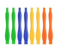 PATIKIL 12 x 120 mm Spudger Pry Tool, 8Pcs Plastic Dual Ends Opening Pry Repair Tools Kit for Smart Mobile Phone Tablet Laptop PC Game Machine Electronics Devices, 4 Colors