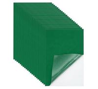 PATIKIL 12"x8" Self Adhesive Felt Fabric Sheets, 22 Pcs 1mm Thick A4 Stiff Felt Sheets Back Felt Crafting Paper for Craft Project, DIY Art Sewing Decoration, Dark Green