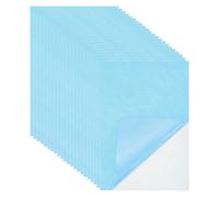 PATIKIL 12"x8" Self Adhesive Felt Fabric Sheets, 22 Pcs 1mm Thick A4 Stiff Felt Sheets Back Felt Crafting Paper for Craft Project, DIY Art Sewing Decoration, Sky Blue