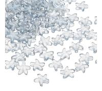 PATIKIL 120 Pcs Starfish Beads, Ocean Starfish Sea Animal Bead Bracelet Necklace Earring Making Supplies Loose Bead for DIY Craft Jewelry, Gray