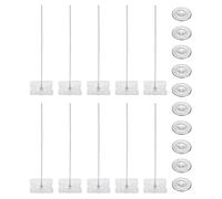 PATIKIL 120mm Perforated Insulation Pins with Round Washer,100 Sets 2in Insulating Nails Wall Plug for Fixing Foam Boards to Wall or Ceiling