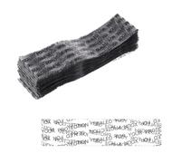 PATIKIL 125x28mm PVC Perforated Shrink Bands, 500Pcs 2 Mil Thick Heat Shrink Seal Wrap Fit for 2.75"-3" Cap Diameter Essential Oil Bottles Jars Cans Tin Word Style, Clear