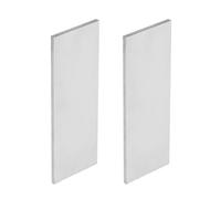PATIKIL 12L14 Steel Flat Bar, 2 Pcs 4" x 1 1/2" x 1/8" Knife Making Steel Iron Stock for Forging Blade Knife Sword Chopper