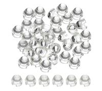 PATIKIL 12mm LED Convex Lens, 36 Pack 20 Degree Beam Angle PMMA Acrylic LED Optical Convex Condenser Lens for 1W 3W LED Lamp Beads Infrared Cameras, Transparent