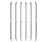 PATIKIL 12pcs M3 Standoffs, M3 50+6mm Spacer Standoffs Steel Threaded Standoffs Screws Kit 3mm ID 5mm OD Metric Male Female Thread Adapters for Circuit Board PCB RC Drones Motherboard
