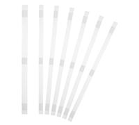 PATIKIL 12x285mm Thermal Binding Strips, 10PCS Glue Strips Tape Hot Melt Adhesive with Mesh Backing for Book Binding Repair Albums Pictures Files Crafts A4 Letter Size, White