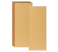 PATIKIL 12x30.5cm Hot Foil Paper 200 Pcs Toner Reactive Foil Hot Stamping Foil by Laser Printer for Scrapbooking Craft Card Making Album Decoration,Matt Gold