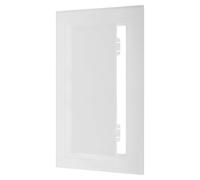 PATIKIL 12x6 inch(295x145mm) Removable Hinged Access Panel, ABS Plumbing Access Doors Easy Wall Hole Cover for Drywall Plumbing Electrical Cables Wiring, White