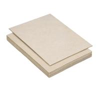 PATIKIL 12x8 Inch Lamp Base Felt, 6Pack 3mm Thickness Rectangle Felt Furniture Pad Soft Adhesive Non-slip Anti-scratch Backed Felt for Lamp Furniture DIY Craft, Beige