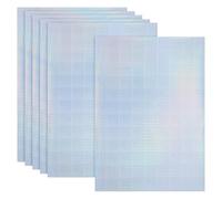 PATIKIL 12x8 Inch Printable Holographic Sticker Paper, 6 Sheets Vinyl Sticker Paper A4 Waterproof Quickly Sticker for Laser Printer Inkjet Printer, Reptile Pattern