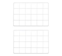 PATIKIL 12x8 Inch Wall Grid Panel, 2 Pcs Metal Wire Photo Wall Decorative Grid for Photo Display Hanging Picture Memo Home Decorations, White