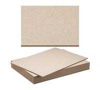 PATIKIL 12x8x0.16" Chipboard Sheets, 10Pcs Thick Book Board Binders Board Sturdy Bookbinding Supplies for Book Binding Cover, Gray