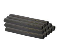PATIKIL 13/16"(20mm) ID 1-9/16"(40mm) OD Pipe Insulation Foam Tube, 12Pcs 1.3Ft Self Adhesive Pre Slit Pipe Insulation Tube Cover Wrapping for Outdoor Winter Irrigation