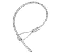 PATIKIL 13-20mm Cable Pulling Wire Socks 43.31" Long Grip Socks Net Galvanized Steel Wire Pulling Grip Mesh Puller Socks Grip Tool for Elastic Wire Cable, Rated Load 2000 kg (4409 Lbs)