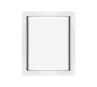 PATIKIL 13.3x9.4 Inch Aluminum Silk Screen Printing Frames with 110 White Mesh, Silk Screen Printing Frame for Screen Printing, Silver