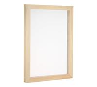 PATIKIL 13.4"x9.8" A4 Wooden Paper Making Screen, Paper Making Mold Papermaking Mould Deckle Printing Frame for DIY Paper Craft Tool Dried Flower Handcraft, Natural Color