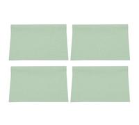 PATIKIL 13.7x11.8 Inch Fine Linen Fabric, 4 Pcs Soft Colored Fine Linen Sheets Self-Adhesive Repair Fabric Patch for Book Binding Repairing Crafting Sewing, Light Gray