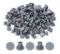 PATIKIL 13mm Vials Rubber Stoppers, 200 Pcs Self Injection Ports Butyl Rubber Bottle Stopper for Glass Vial Liquid Culture Jars