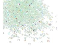 PATIKIL 14000Pcs Wedding Table Scatter Confetti Crystals 3mm Acrylic Diamonds Vase Fillers Gems for Table Centerpiece Decorations Bridal Shower Party, Mint Green AB