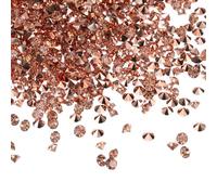 PATIKIL 14000Pcs Wedding Table Scatter Confetti Crystals 3mm Acrylic Diamonds Vase Fillers Gems for Table Centerpiece Decorations Bridal Shower Party, Rose Gold
