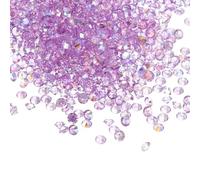 PATIKIL 14000Pcs Wedding Table Scatter Confetti Crystals 3mm Acrylic Diamonds Vase Fillers Gems for Table Centerpiece Decorations Bridal Shower Party, Light Purple AB