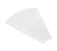 PATIKIL 140x35mm PVC Perforated Shrink Bands, 500Pcs Heat Shrink Wrap for Bottles, Jars, Cans and Tins Fits Cap Diameter 3.39 to 3.46", Clear