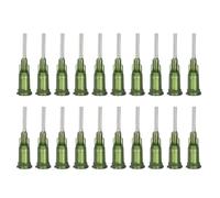 PATIKIL 14Ga Dispensing Needles, 68PCS 1/2inch Industrial Blunt Tip Dispensing Needle Tips with Luer Lock Needle for Refilling Liquid Inks Adhesive Glue Oil, Dark Green