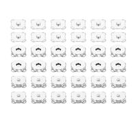 PATIKIL 14mm Magnetic Snap Buttons Set, 12Pcs Copper Magnetic Purse Closure Fastener Clasps Replacement Tool Kit for Purses Handbags Clothes Sewing DIY Craft, Silver