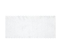PATIKIL 15.7" x 7.9" 304 Stainless Steel Perforated Sheet, 0.3" Round Hole 20GA Expanded Metal Mesh Plate Screen Decorative Meshes for Ventilation Grill
