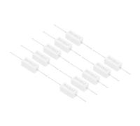 PATIKIL 15 Ohm Resistors, 10Pcs 5W Ceramic Cement Resistor Power Cement Resistor Kit Tolerance 5% for Power Adapters Audio Computer TV Circuit Board