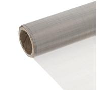PATIKIL 150 Mesh Woven Wire Mesh 15.7" x 47.2" (120 x 40cm) 304 Stainless Steel Filter Screen Sheet for Industrial Machinery Filtering Powder Fine Particles, 0.07mm Hole