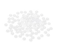 PATIKIL 1500Pcs Flatback Pearls Beads for Crafting, 4mm Half Round Resin Beads Flatback Pearls for Nail Charms Handmade Phone Case Embellishment, White