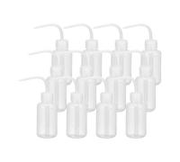 PATIKIL 150ml 5oz Succulent Eyelash Tattoo Wash Bottle, 12 Pcs Plastic Watering Squeeze Bottle Rinse Bottle for Plant Eyelash Extensions Irrigation Lab Gap Cleaning, Clear