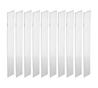 PATIKIL 15N20 Steel Flat Bar, 10 Pcs 12" x 1 1/2" x 1/16" Knife Making Steel Iron Stock for Forging Blade Knife Sword Chopper