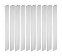 PATIKIL 15N20 Steel Flat Bar, 10 Pcs 12" x 1 1/2" x 1/8" Knife Making Steel Iron Stock for Forging Blade Knife Sword Chopper