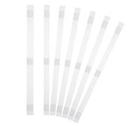 PATIKIL 15x285mm Thermal Binding Strips, 10PCS Glue Strips Tape Hot Melt Adhesive with Mesh Backing for Book Binding Repair Albums Pictures Files Crafts A4 Letter Size, White