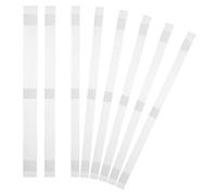 PATIKIL 15x285mm Thermal Binding Strips, 20PCS Glue Strips Tape Hot Melt Adhesive with Mesh Backing for Book Binding Repair Albums Pictures Files Crafts A4 Letter Size, White