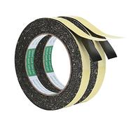 PATIKIL 16.4ft/5m Weather Stripping Door Seal Strip, 3 Roll EVA Foam Seal Tape Self Adhesive Strip 15mm Wide 1mm Thick for Door Window Insulation
